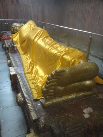 Bouddha couché.