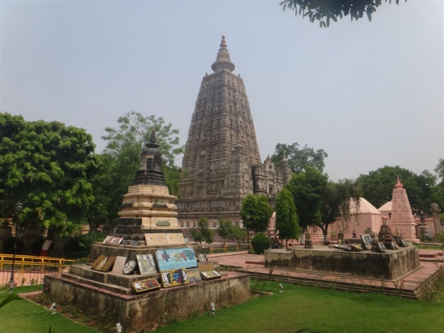 Temple de la Mahabodhi, à Bodhgayâ.